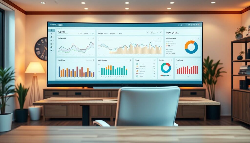 Custom analytics dashboard