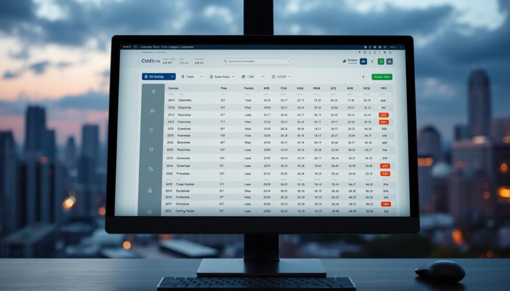 A sophisticated odds comparison tool displayed on a sleek, modern-looking computer screen. The interface features clean lines, minimal design, and intuitive controls, allowing the user to easily toggle between different bookmakers, compare betting odds, and make informed decisions. The background is a softly blurred cityscape, hinting at the high-stakes world of sports betting. Subtle ambient lighting casts a warm glow over the scene, creating a sense of professionalism and high-tech prowess. The overall composition conveys the power and utility of this essential tool for any serious bettor seeking to maximize their profits.