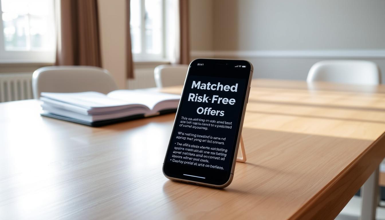 Capitalizing on Risk-Free Offers in Matched Betting